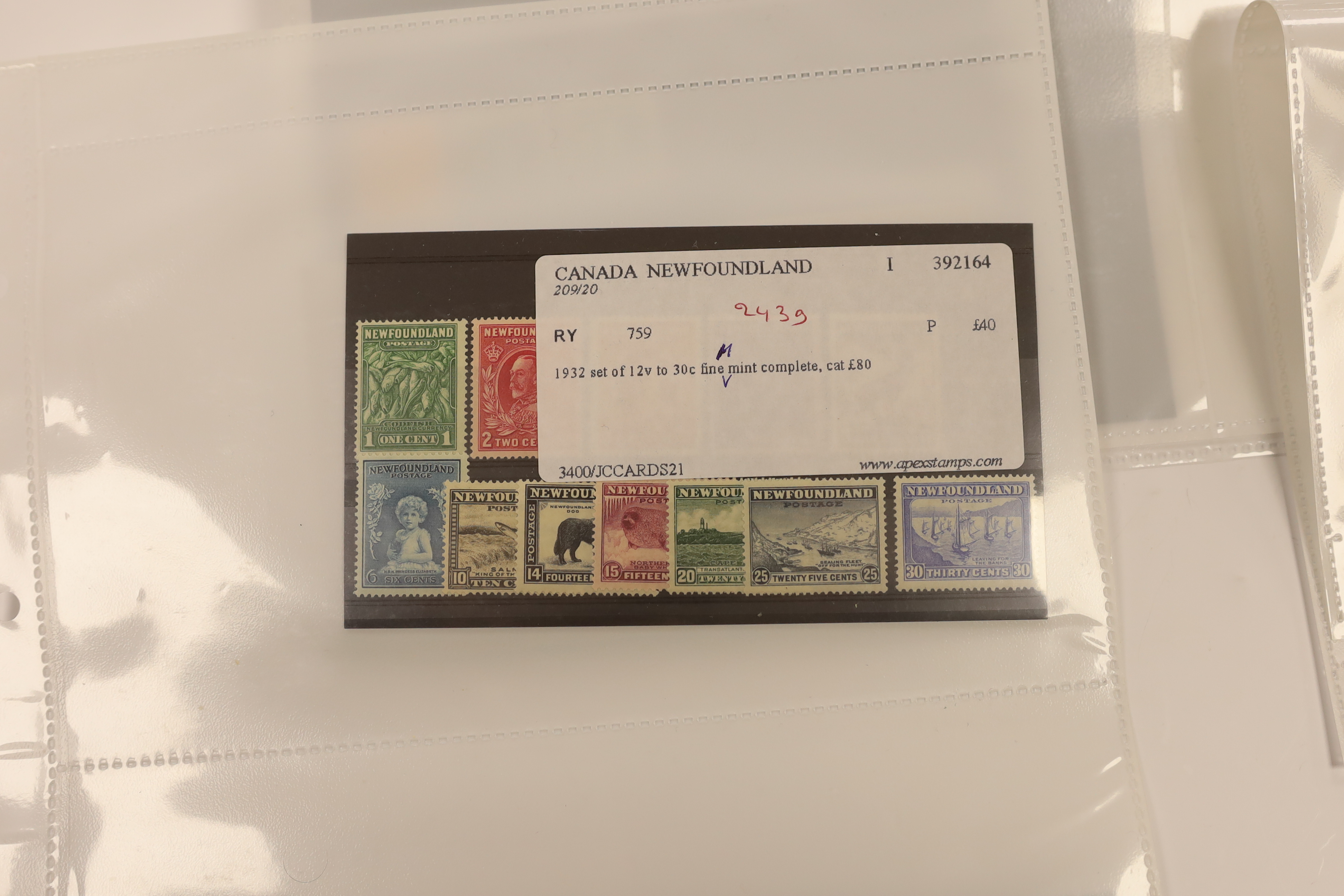 A selection of stamps including Canada 1897 Jubilee $1, Cyprus 1894 set, 1912 set, 1928 Anniversary set, 1924-28 to £1, Gibraltar 1886 set, 1925 £1(2), 1912 to £1, etc.